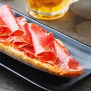 Café+1/2 Tostada Jamón