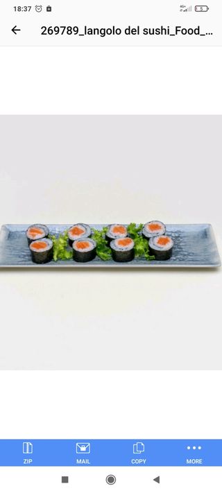 Hosomaki di salmone 8 pezzi