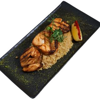 Медальоны из лосося