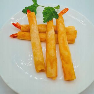 Involtino di gamberi