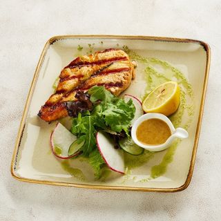 Стейк из семги в медовой глазури (300г)