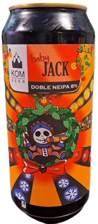 Jack Kom Beer Lata 44 cl.