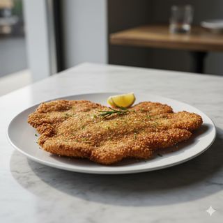Menú Escalope Plato