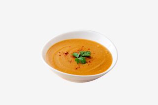 supă cremă de linte