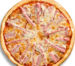 Пицца с ветчиной