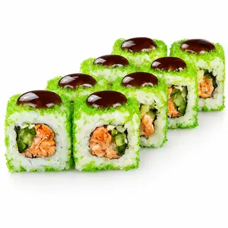Green Salmonl Roll - 8 pcs / 220  g