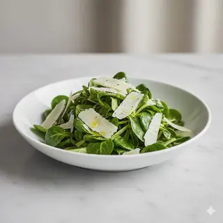Insalata valeriana e grana