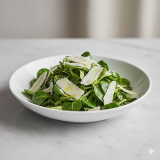 Insalata valeriana e grana