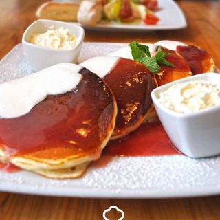 PanKejk z bitą śmietaną 4szt