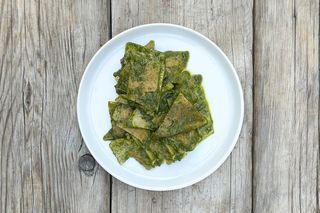 TESTAROLI AL PESTO