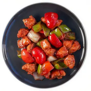 76.Pollo agridulce