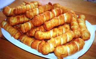 Tequeños + arandanos