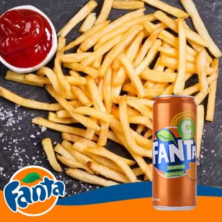 კარტოფილი ფრი + 1X ფანტა ქილის - 0,33ლ