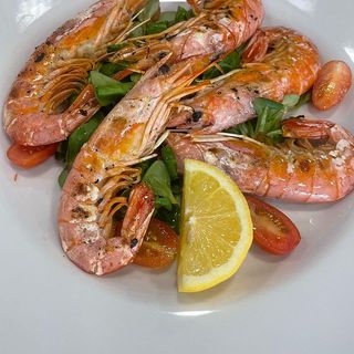 gamberoni alla griglia