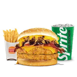 Double Crazy Cheese Chicken BBQ