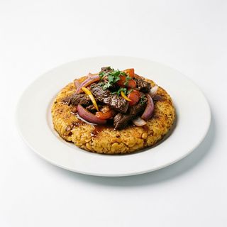Tacu Tacu Con Lomo (Ración Grande)