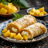 ბლინები პინა კოლადა