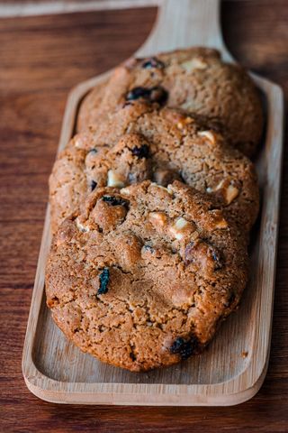 Cookie Choco Blanco Y Arándanos