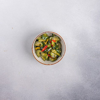 Мариновані биті огірки (200г)