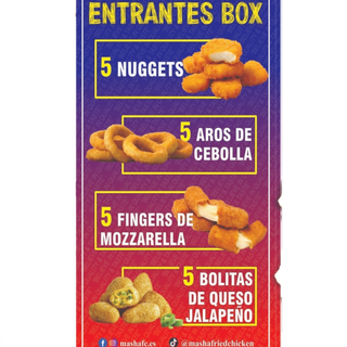 ENTRANTES BOX 
