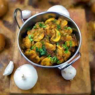 Mushroom Bhajee