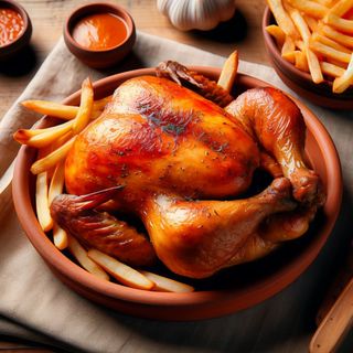 Pollo Asado Con Patatas