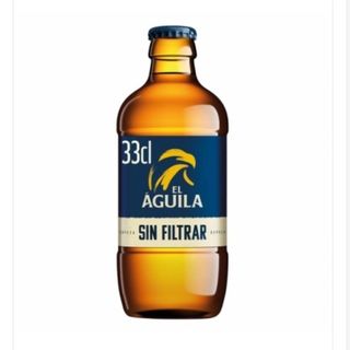 Cerveza Águila Sin Filtrar botellín 33cl