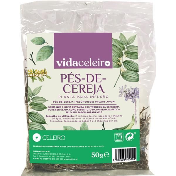 Chá Pés-De-Cereja Vida Celeiro 50 Gramas