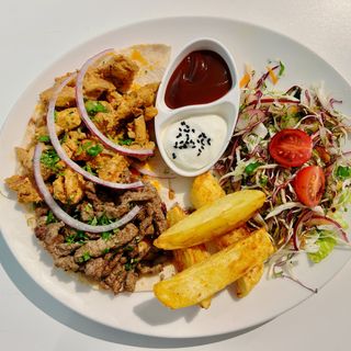 Shawarma de Pollo, Carne o Mixto