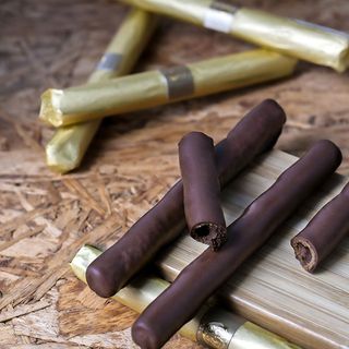 Crispy Chocolate Cigars