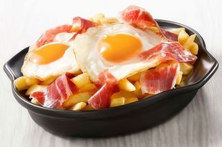 Huevos Rotos com Presunto