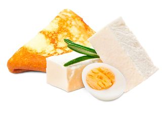Млинець з бринзою та яйцем (165г)