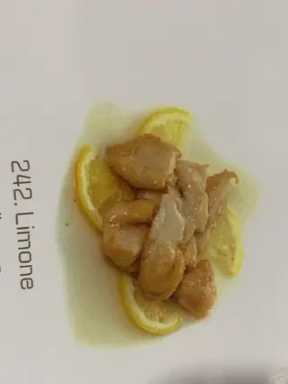 242. Pollo limone