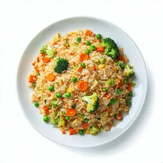 Riso saltato con le verdure