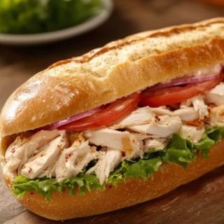 Bocadillo De Pinchos De Pollo