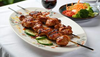 Plat Brochette de poulet