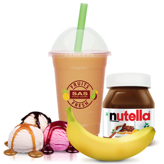 Բանան-Նուտելլա-պաղպաղակով ֆրեշ 0.5լ