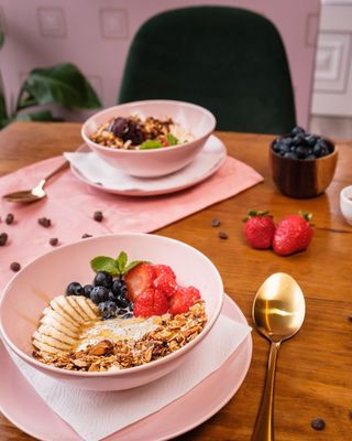 Taça com Coco, Chocolate Negro e Bolacha Maria