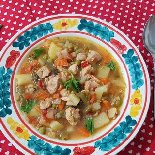 Ciorba de os cu zeama de varza 