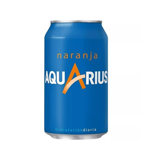 Aquarius Naranja lata 330ml.