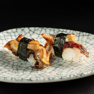 Niguiris De Anguila con Foie (2 Uds.)