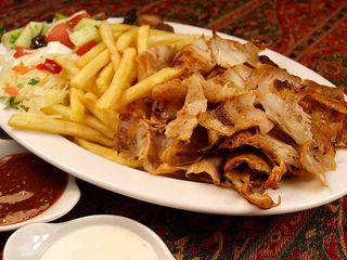 Kebab danie z kurczakiem