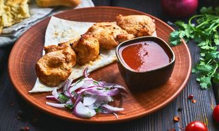 ქათმის მწვადი 1 პორცია