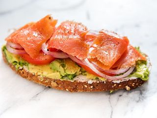 Avocado Toast with Smoked Salmon 