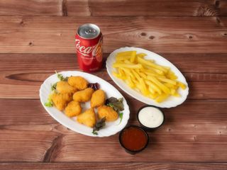 Menú Nuggets De Pollo (8 Uds.)