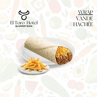 Wrap  Viande Hachée & frites