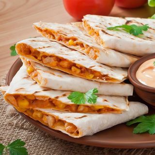 Sincronizada Con Pollo Mechado