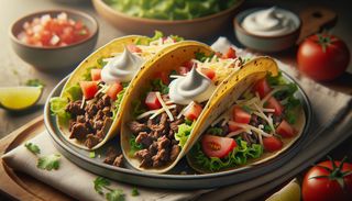 Tacos cu vită - 2 buc.