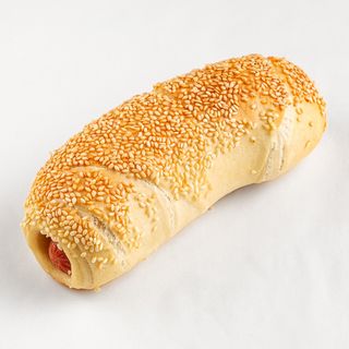 Pšenični sendvič s hrenovkom