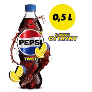 Pepsi Twist o smaku cytrynowym (0.5 L)